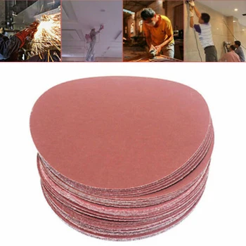 

40pcs 5 Inch Sanding Discs 320-2000 Grit Round Sandpaper Polishing Pad Durable