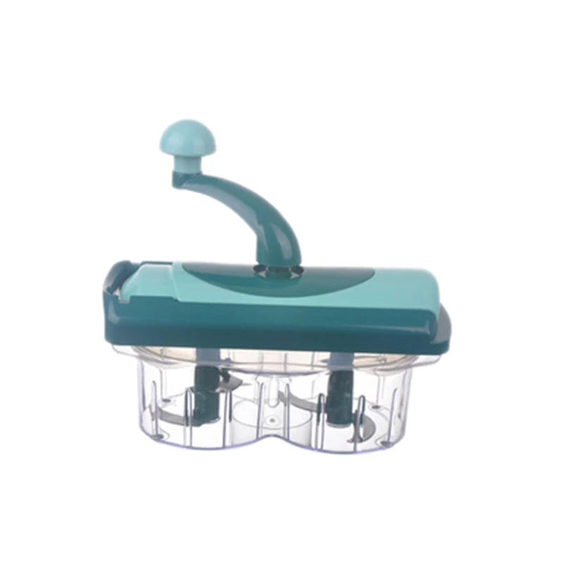 

Kitchen Manual Cutting Machine Hand-Crank Meat Pepper Grinder Fruit Vegetable Slicer Machine Stainless Steel Kitchen Tools