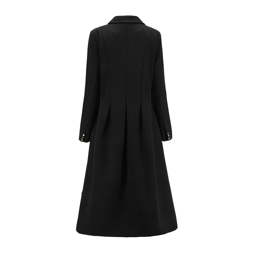 Кашемировое шерстяное Женское пальто, зимнее, размера плюс 4XL, тонкое, Swallowtai, пальто, Manteau Femme Abrigos Mujer Plaszcze Damskie Cappotto Donna