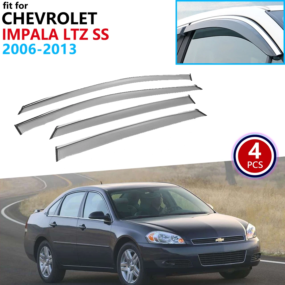 Для Chevrolet Impala LTZ SS 2006 ~ 2013 оконный козырек вентиляционные тенты защита от дождя