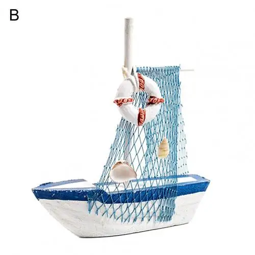 Haarzelf twijfel aanvulling 1Pc Miniatuur Vissersboot Creatieve Opvallende Houten Mediterrane Zeilboot  Model Tafel Decoratie Voor Thuis Kamer Decoratie|Figuren & Miniaturen| -  AliExpress