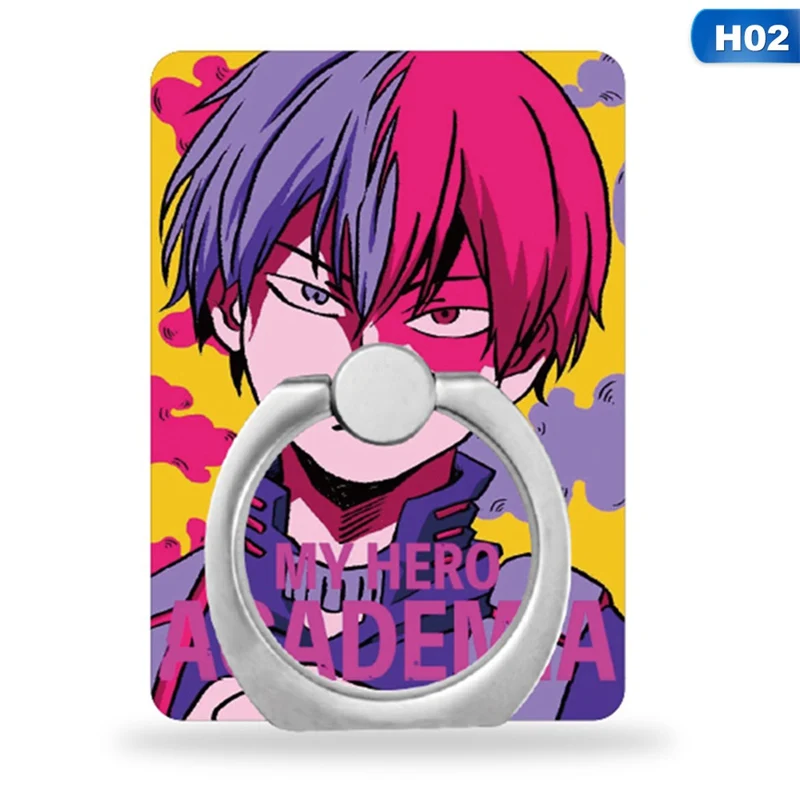 PA4204H02 Аниме My Hero Academy cosplay Prop Аксессуары Midoriya Izuku Bakugou Todoroki Вращающийся Кронштейн для мобильного телефона кольцо Пряжка - Цвет: PA4204H02