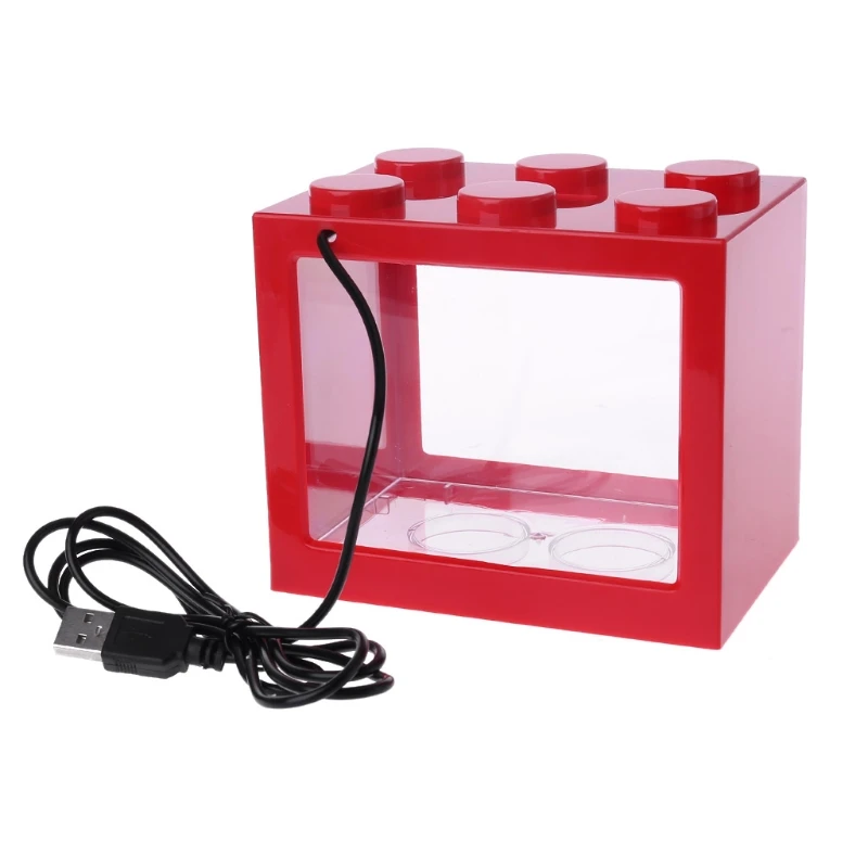 Betta fish боевые цилиндр Rumble рыбы газовый баллон мини аквариум строительный блок садок для рыбы