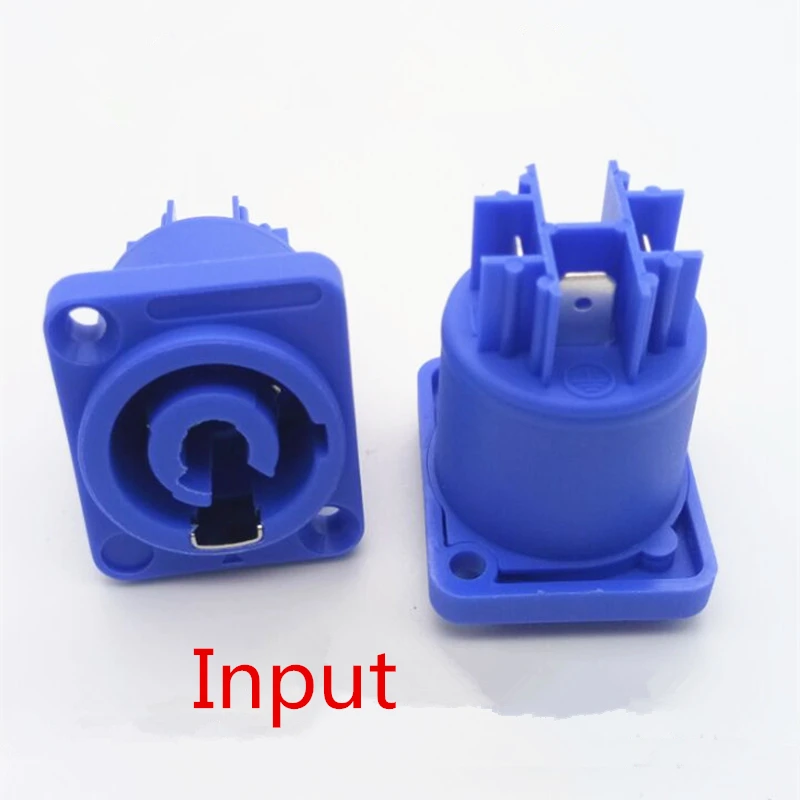 

Speaker Power 3Pin Male/Female Input/output Plug socket Power LED Type 20A 3pole Chassis Plug Panel adapter Power plug connector