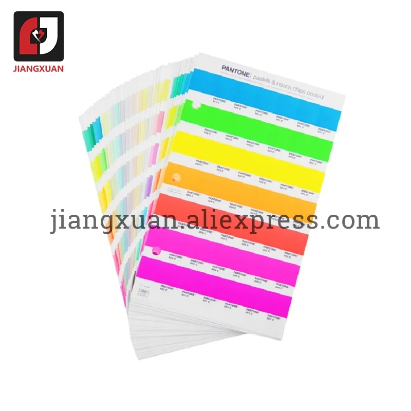 Pantone Plus Серия C/U GB1504 PANTONE пастели& NEONS чипы с покрытием и без покрытия цвет диаграммы Tearable Тип начать с цвета № 9