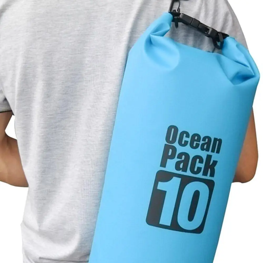 

Outdoor 2L 5L 10L 15L swimming Waterproof Bag Camping Rafting Storage Dry Bag with Adjustable Strap Hook Drifting Bag