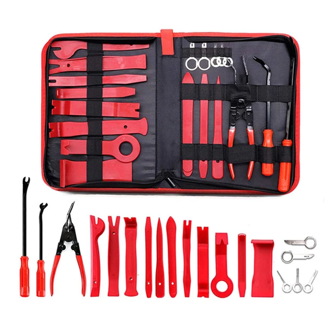 Outil à main kit d'outils de démontage de voiture Kits de remise en état  panneau