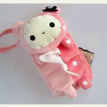 Dragonpad милый мягкий розовый плюшевый мастер кролик тканевая коробка крышка автомобильные аксессуары домашний Декор автомобиля плюшевая коробка для ткани