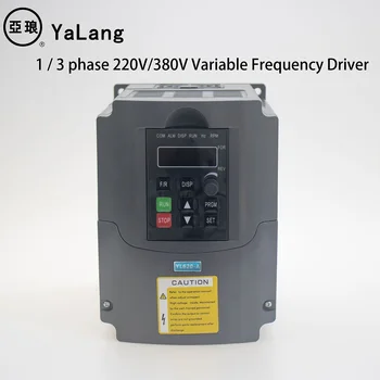 

220V 380V VFD 1.5kw 2.2kw Single phase/Three-phase inverter 2hp 3hp VFD AC inverter Frequency Converter Variable Frequenc Drive
