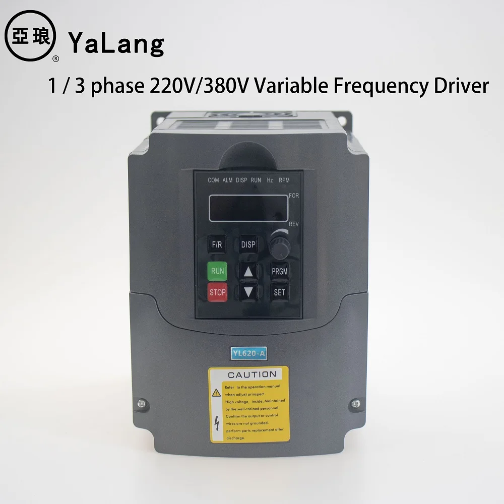 

AC 220V 50/60Hz VFD 0.75kw / 1.5kw / 2.2kw 1hp 2hp 3hp VFD AC inverter Frequency Converter Variable Frequenc Drive