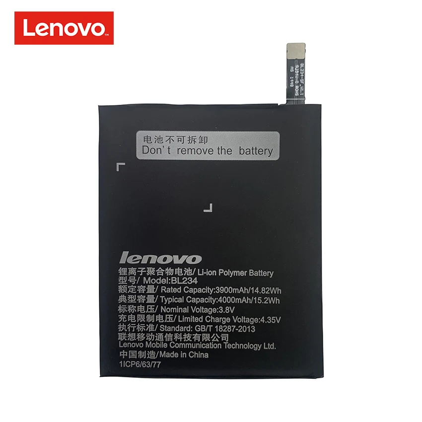 100% Original Real 4000mAh BL234 Battery With 3M glue sticker for Lenovo P70  P70t P70-T P70A P70-A A5000 Vibe P1M P1MA40 - AliExpress Cellphones &  Telecommunications