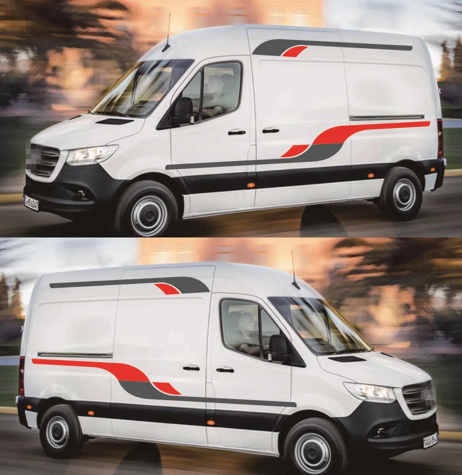 Автомобильные домашние полосы Кемпер Ван Хорс бокс Rv стикер караван наклейка графический
