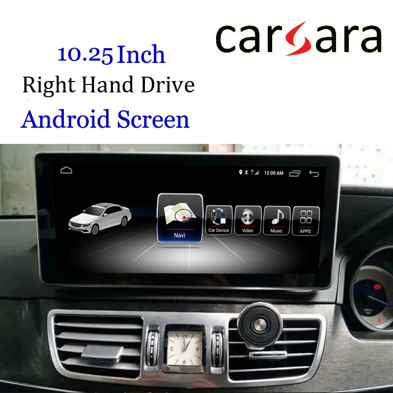 Автомобильный видео аудио навигатор RHD Android Comand 10 25 дюйма широкоформатный для
