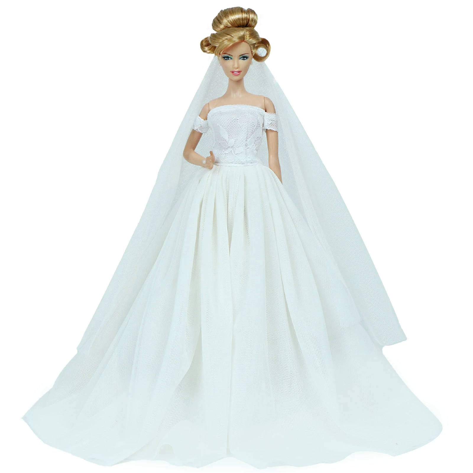 muñeca vestida de novia