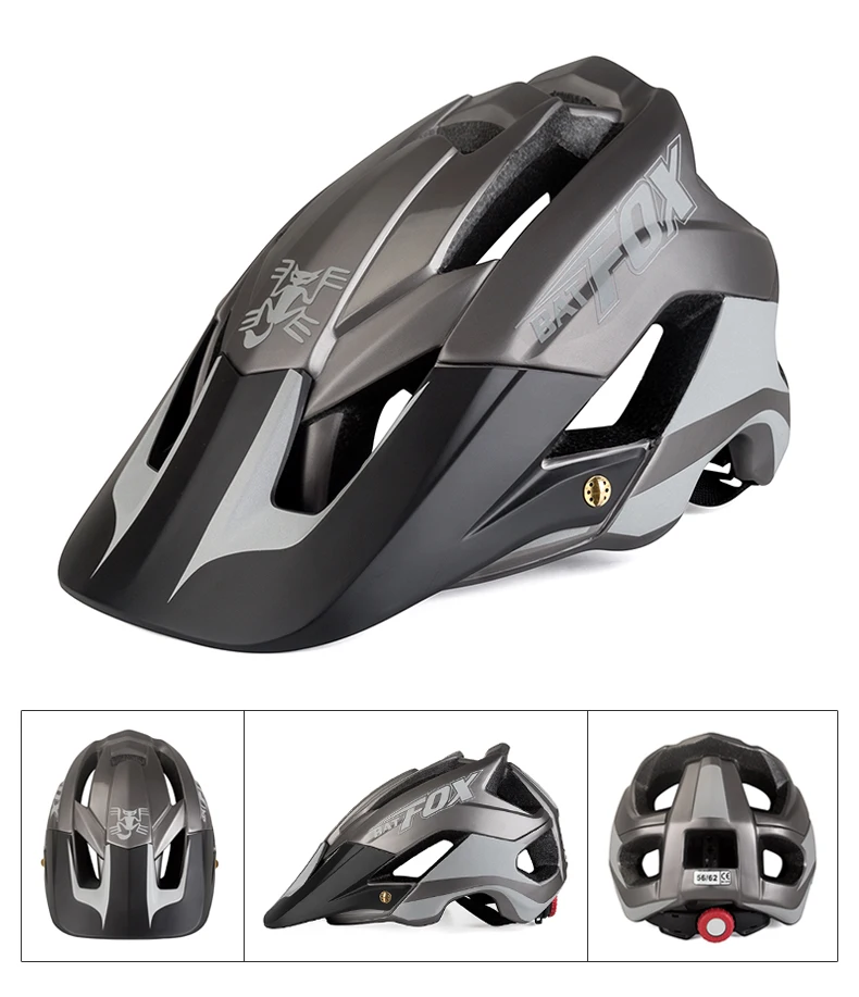 BATFOX 2019 Bicycle Helmet Men Women Road Mountain MTB Helmet Ultralight Integrally-molded Cycling Helmet Casco Ciclismo