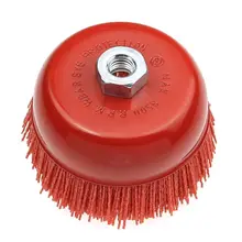 M14 грязная щетка колеса P80 ворс полимерно-абразивный шлифовальный станок инструмент для чаши мощность чашки
