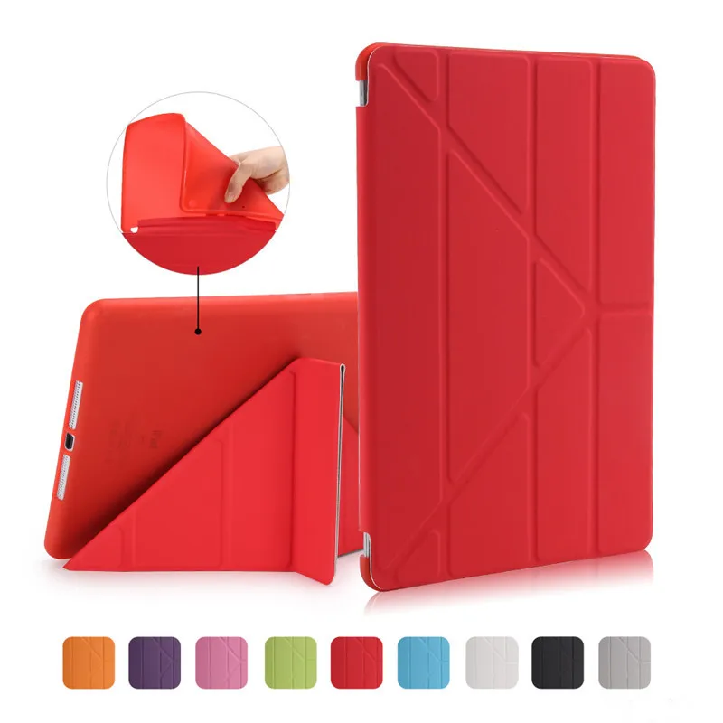 Чехол из ТПУ для iPad Air 4 3 2 1 2019 2020 10 9 умный чехол подставка Чехлы 7 2017 2018 5th 6th 8 +