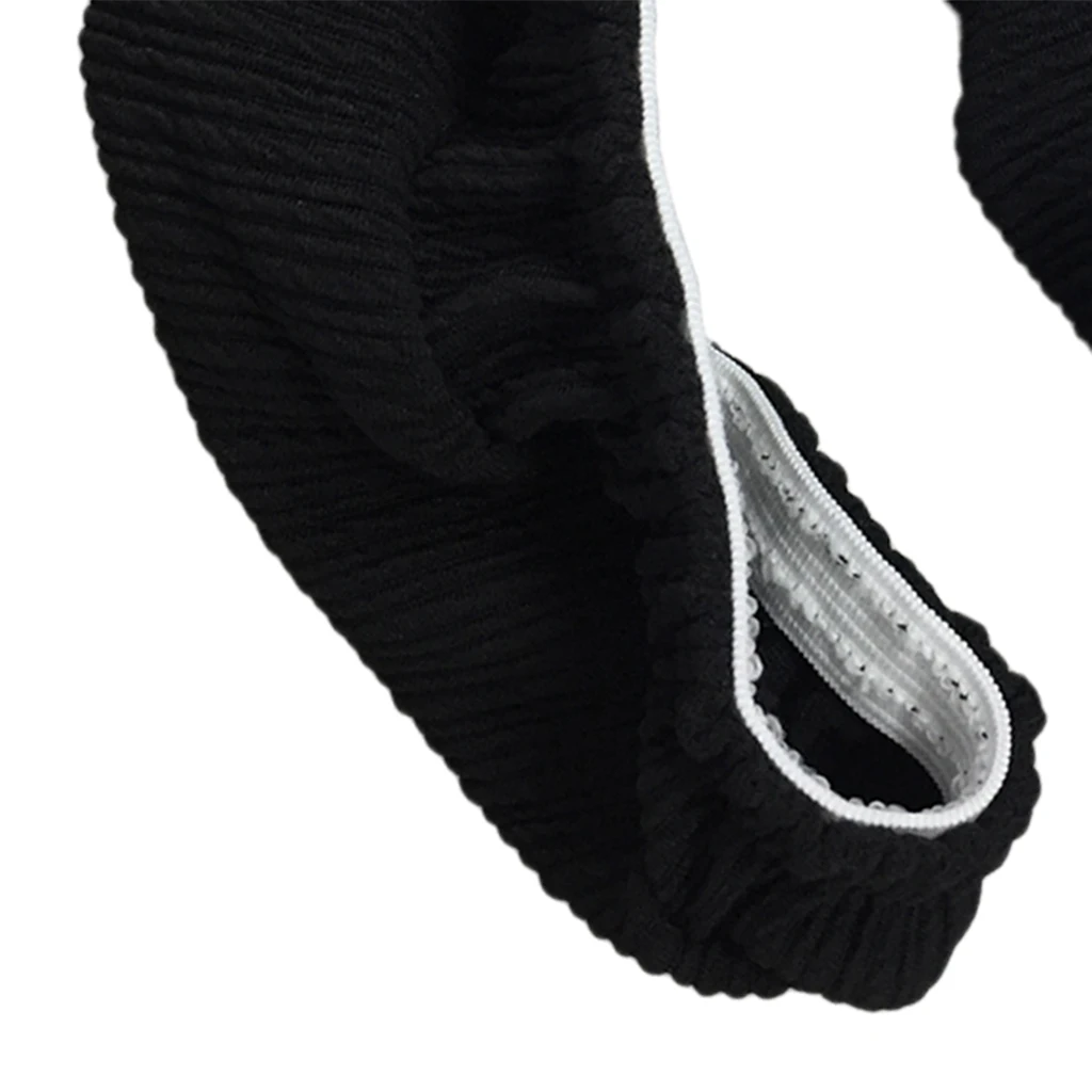 1 Pair Removable Elastic Office Chair Armrest Slipcovers Covers Protector Length-30cm