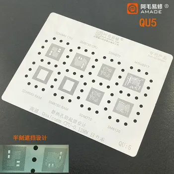 

Apply to Qu5 tin mesh / sdm670 / 710 / 845 / msm8917 / sm6150 / 8150 / CPU steel mesh