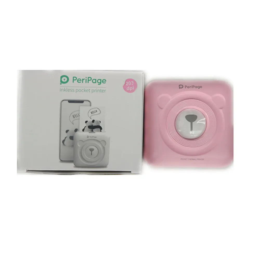 PeriPage Мини Портативный Bluetooth фотопринтер Карманный термопечать USB подключение Impresoras Fotos подарки vs PAPERANG P2