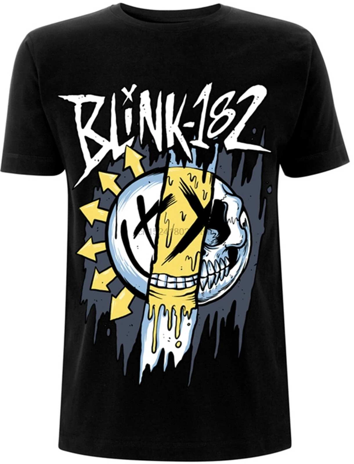 BLINK 182 футболка с логотипом смешанного типа Официальный товар | Мужская одежда