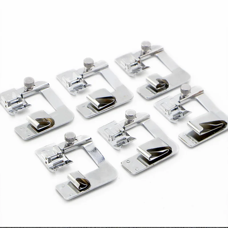 Домашняя швейная машина Лапка свернутый подол набор для ног Швейные аксессуары