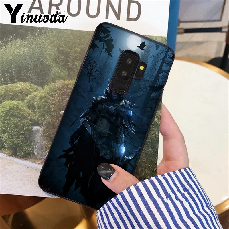 A3 Yinuoda World of Warcraft артасов Сильвана протектор чехол для samsung S9 S9 плюс S10 S6 S6edge S10plus S7 S7edge S8 S8plus - Цвет: A3