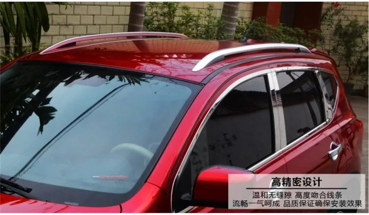 Для Nissan Qashqai 2007 2008 2009-2013 багажник на крышу рейлинги бар багаж несущей штанги Топ Стойки рельсовые коробки алюминиевый сплав