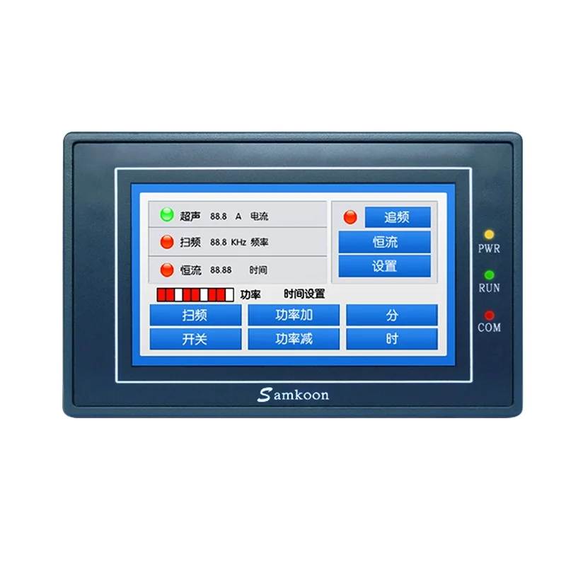 PLC управления дисплеем сенсорный экран 4,3 дюймов Samkoon EA-043A SA-043F SA-057F LEVI2043T HMI 480*272 человек-машина Интерфейс