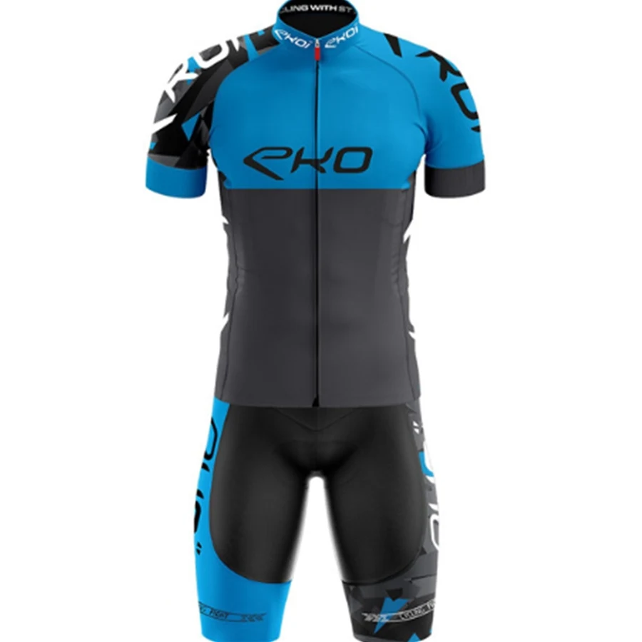 

2020 Cycling multiple colour Men's Short sleeve Cycling Jersey clothing 9D bike bib shorts Ropa Ciclismo quick dry jersey set