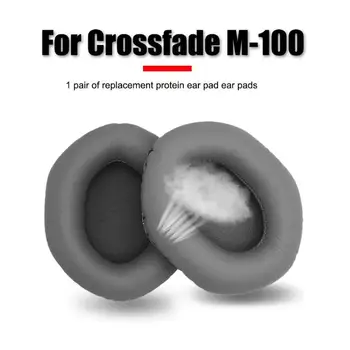 

1 Pair Replacement Ear Pads for V-MODA Crossfade M-100 M-80 LP2 LP LPS Protein Soft Cushion Cover for Crossfade Earpads Dropship