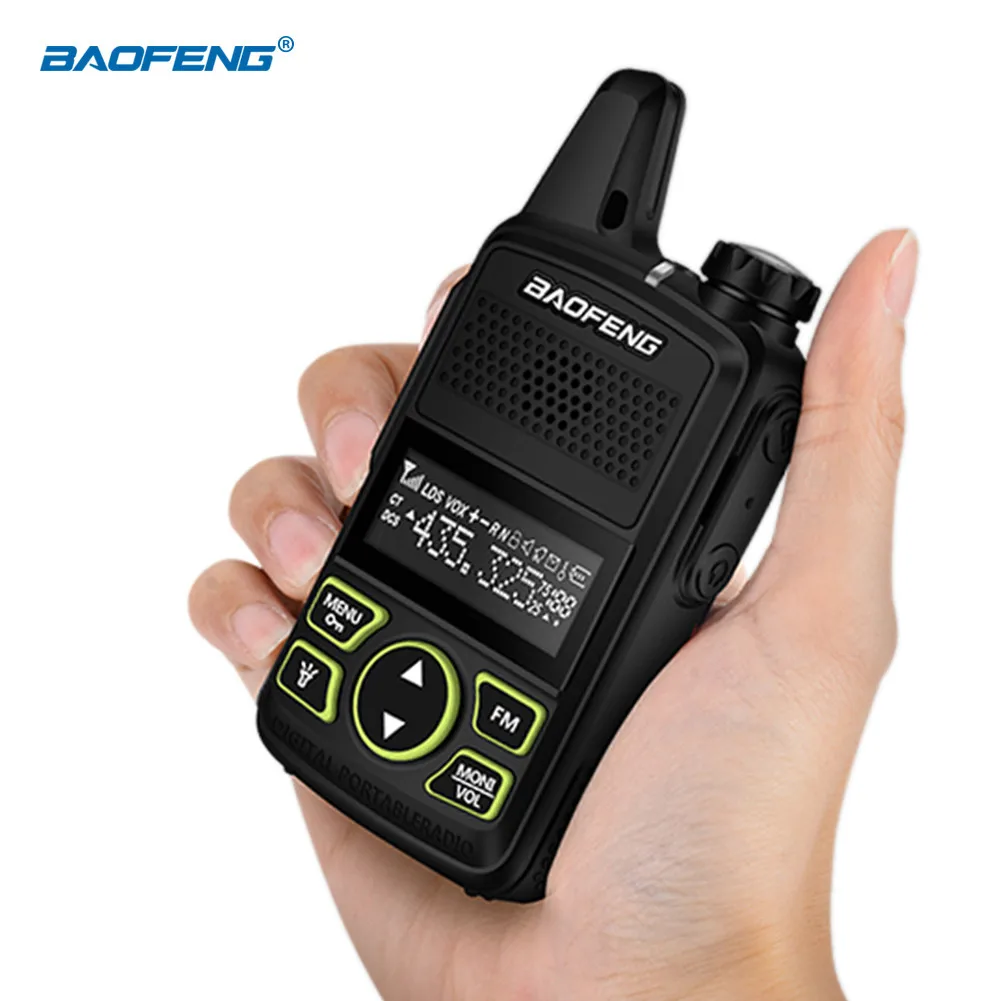 Baofeng BF-T1 мини-bluetooth-рация UHF портативный двухстороннее радио FM функция Ham Радио Baofeng USB HF трансивер