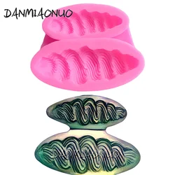 A0889018 Lace Pattern Stampo Silicone Jelly Pudding Silicone Mould Soap Making Forma Silikonowa Kolczyki Cake Design Epoxy