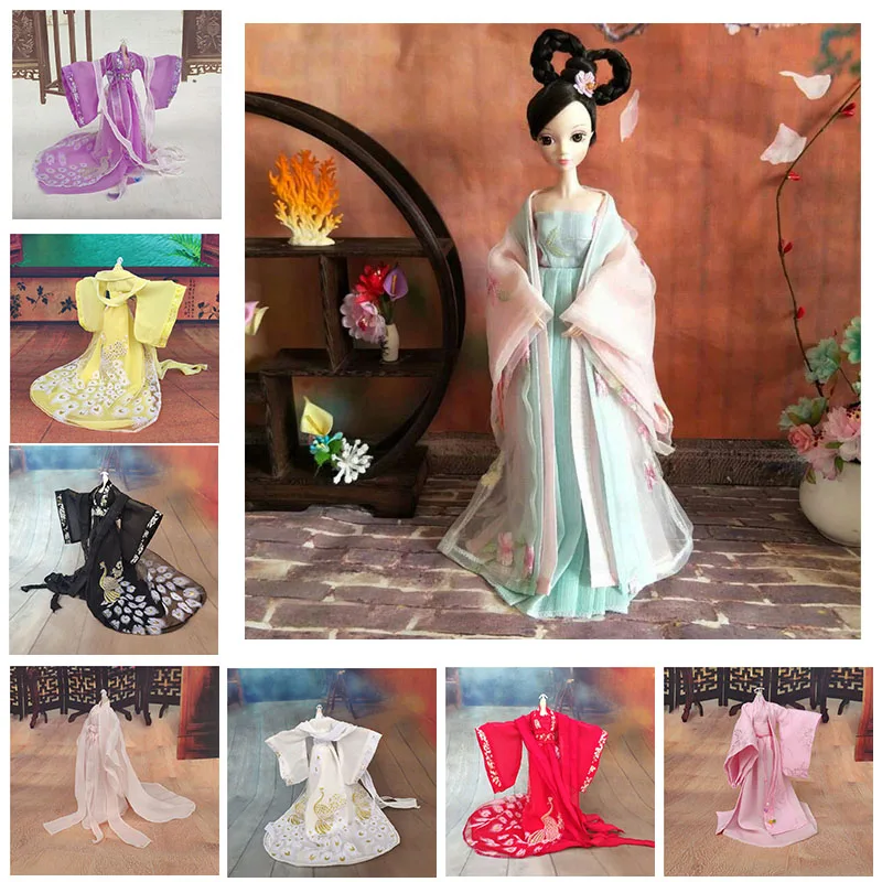 

Bybrana 1/6 Chinese style куклы clothes free shipping