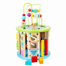 Монтессори Раннее детство обучающие игрушки деревянный подарок детям цветные познавательные головоломки математические игрушки для ребенка