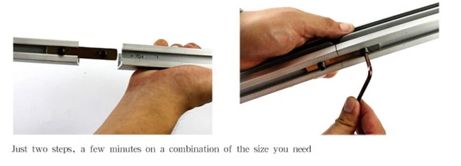 Tensioning Screen Frame Portable Quality Aluminum Screen Frame Stretcher Stretch