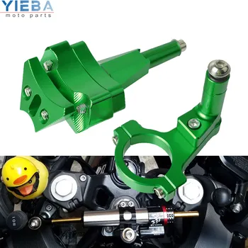 

Motorcycle Accessories Steering Stabilize Damper Bracket Kit Mounting Steering Support For Kawasaki Ninja 400 NINJA400 2018-2019
