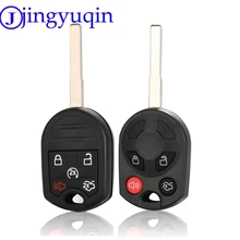 Jingyuqin remoto 4b carro chave caso escudo capa para ford escape focus c-max trânsito hu101 lâmina