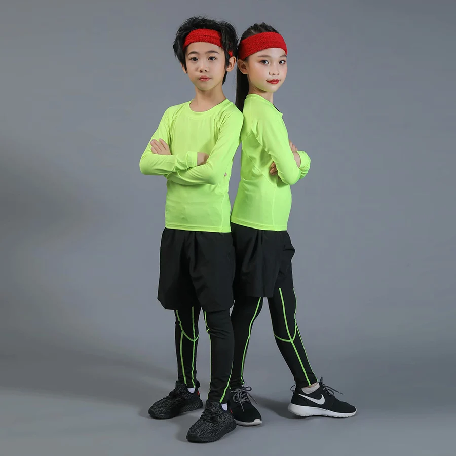 Детский спортивный комплект для бега, мужская спортивная одежда, спортивный костюм, одежда для баскетбола, бега, трико, одежда для тренировок в спортзале, футбола