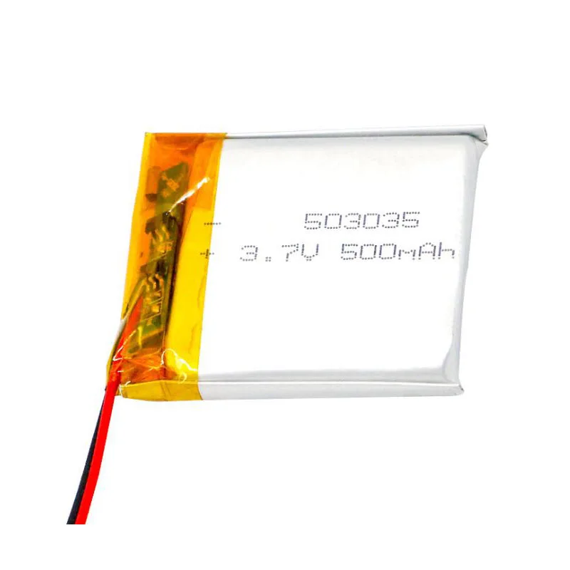 500mAh 3 7 V 503035 литий полимерный lipo аккумуляторная батарея для GPS MP4 DVD bluetooth наушники