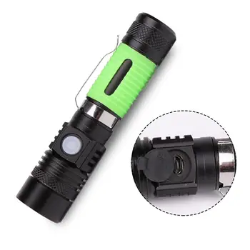 

Portable LED Multi Functional Lamp T6 Torchlight Outdoor Usb Rechargeable Inspection Lamp LED Mini Flashlight T6 LED
