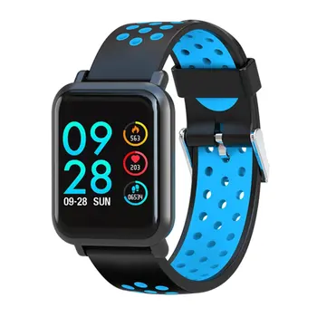 

Sn60 Plus Smart Bracelet Silicone Color Screen Health Monitoring Call Reminder Blood Pressure Information Push Smart Bracelet
