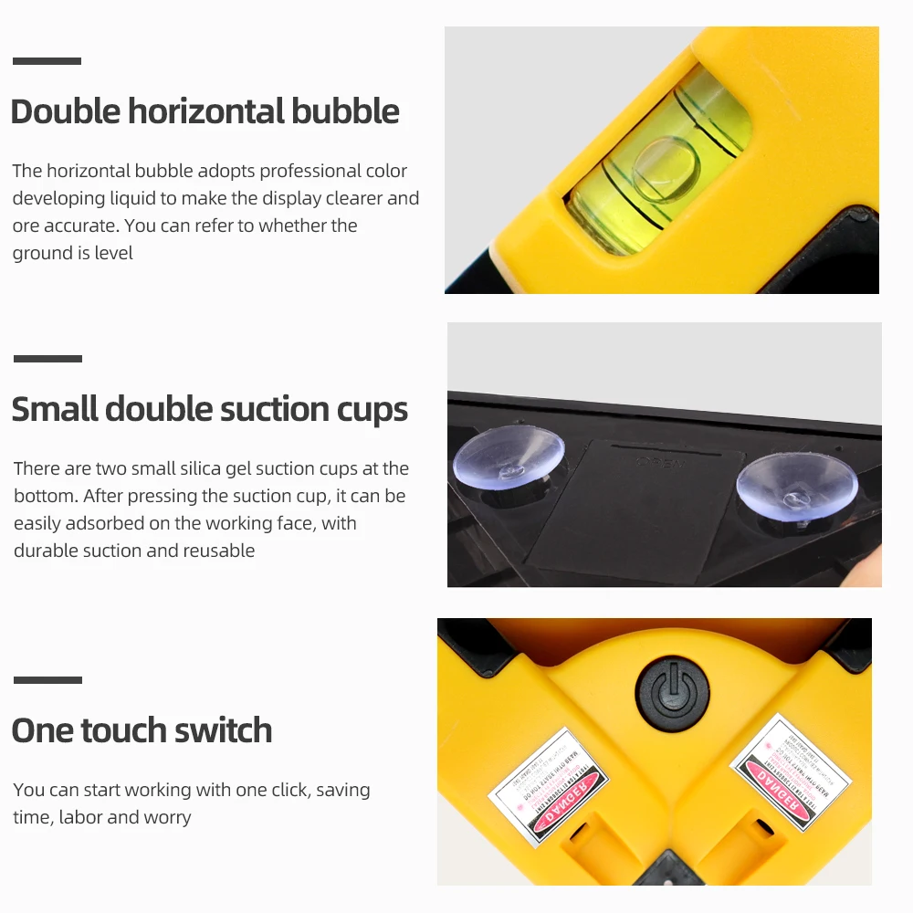 Right Angle 90 Degree Square Laser Level High Quality Level Tool Laser Measurement Tool Horizontal and Vertical Laser Level - Image 5
