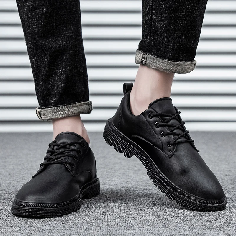 italian luxury men leather casual shoes designer fashion male dress footwear korean elegant work office moccasins homme flats (16)