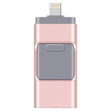 Usb iPhone флэш-накопитель Usb флеш-накопитель 3 в 1 Освещение USB 3,0 зашифрованный флеш-накопитель 16 Гб для Apple IOS, Android и ПК