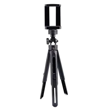 

Repalcement for iPhone Mini Travel Retractable Selfie Stick Mobile Phone Remote Selfie Support Phone Clip Tripod