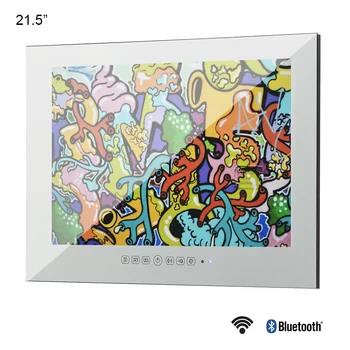 Billig Souria 21,5 Zoll Full HD 1080P Android Smart Flucht Glas Spiegel Wasserdichte TV Mit LAN Und Integriert Wi-Fi