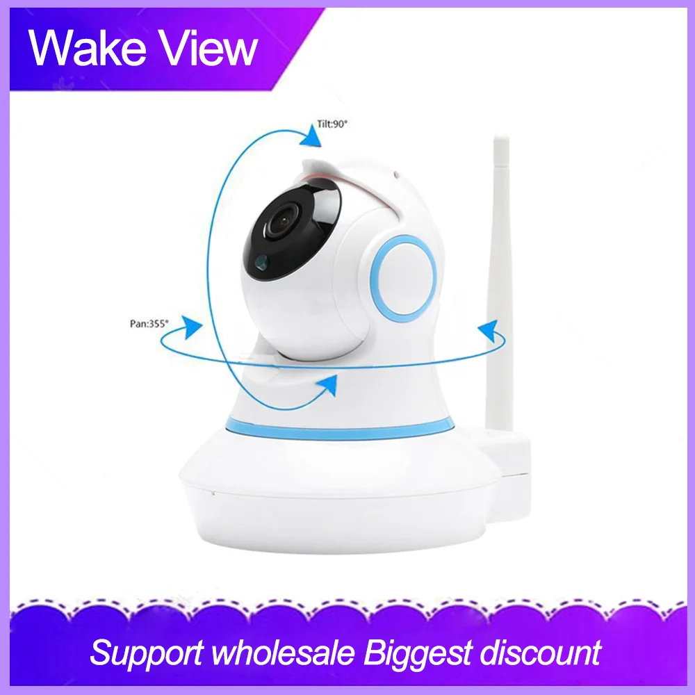 IP-камера видеонаблюдения WakeView 1080P 720P Wi-Fi ИК ночное видение | Безопасность и защита