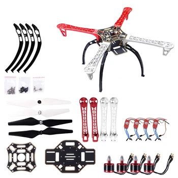

F450 450mm Quadcopter Frame Kit with Landing Gear, Flight Controller Board Kit Included M8N 2212 920kv Motor, 30A Simonk ESC, 10