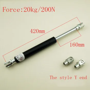 

Free shipping 420mm central distance, 160 mm stroke, pneumatic Auto Gas Spring, Lift Prop Gas Spring Damper
